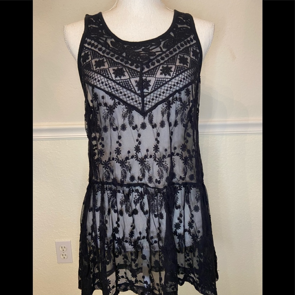 Peplum tank